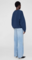 Sudadera Jaci París azul marino lavado